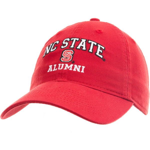 Adjustable Hat - Red - NC State Alu